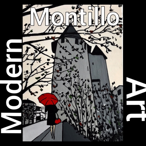 Montillo , Pierre Montillo , Sion,la Tour des Sorciers, ville de Sion.  Art , culture Valais 