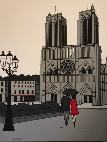 Notre Dame de Paris, paris, montillo, pierremontillo,pierre montillo,montillo artiste , artiste, exposition de peinture, paris en peinture,